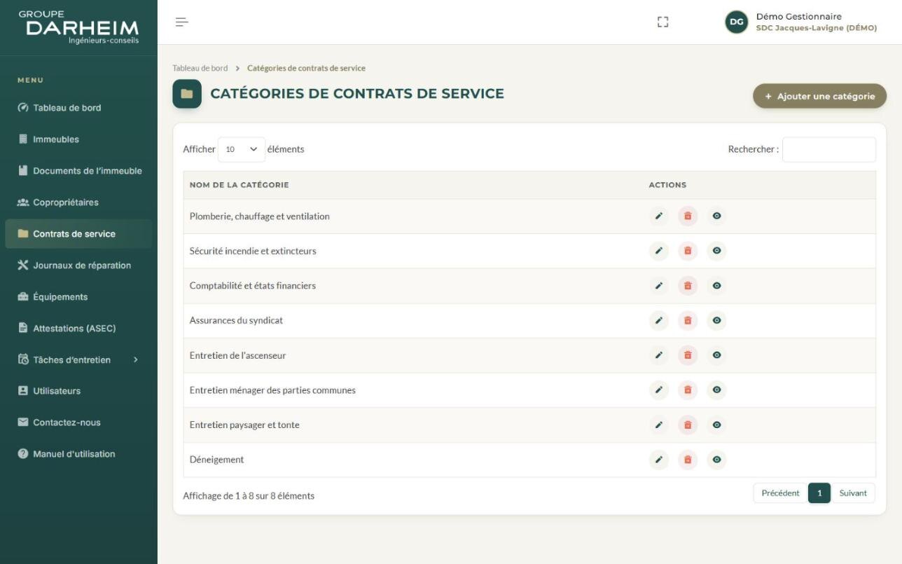 Vos contrats et vos fournisseurs, sans chercher