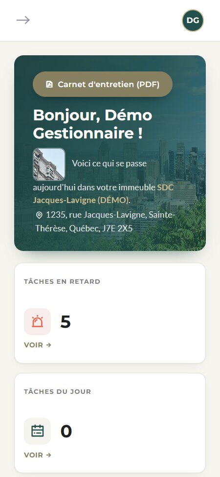 Le carnet d’entretien consulté sur un téléphone