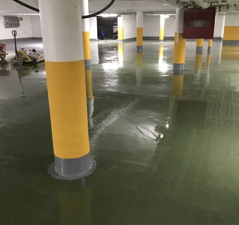 Finition : Application de la membrane de circulation